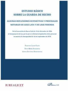 estudio basico sobre la guarda de hecho-francisco lledo yague-9788413245546