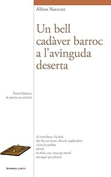 un bell cadaver barroc a l'avinguda deserta-alfons navarret-9788413588346