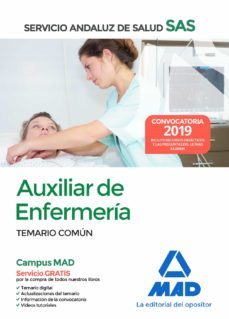 auxiliar enfermeria del servicio andaluz de salud: temario comun-9788414224946