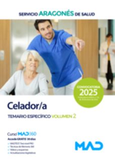 celador/a del servicio aragones de salud. temario materia especifica volumen 2-9788414292846
