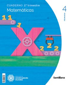 matematicas 4º educacion primaria segundo trimestre construyendo mundos cast ed 2023-9788414407646