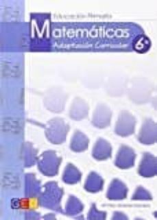 matematicas 6º educacion primaria adaptacion curricular-9788416156146