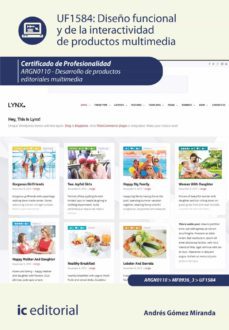 (i.b.d.) argb0110 diseño funcional y de la interactividad de prod uctos multimedia. desarrollo productos editoriales multimedia-9788416351046
