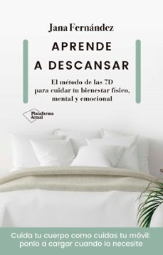 aprende a descansar-jana fernandez-9788418285646
