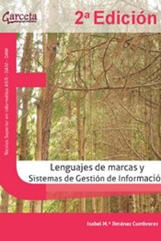 lenguajes de marcas y sistemas de gestion de informacion (2ª edi cion)-isabel mª jimenez cumbreras-9788419034946