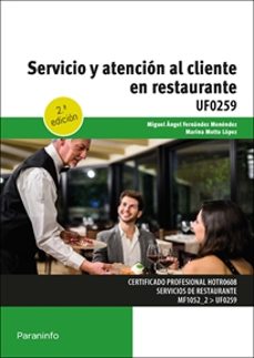 servicio y atención al cliente en restaurante-marina motto lopez-miguel angel fernandez menendez-9788428366946
