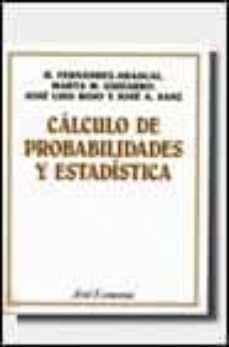 calculo de probabilidades y estadistica-9788434420946