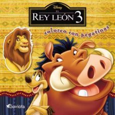 el rey leon 3 (coloreo con pegatinas)-9788439203346