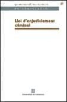 llei d enjudiciament criminal-9788439383246
