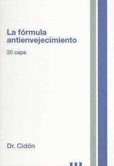 la formula antienvejecimiento-jose luis cidon madrigal-9788461648146
