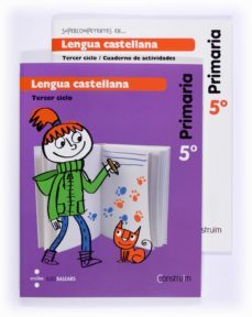 lengua castellana  -balears- (pack). construim 5º educacion primaria ed 2014-9788466135146