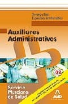 auxiliares administrativos del servicio murciano de salud. temari o y test especificos de informatica-9788467605846