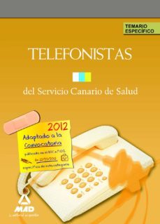 telefonistas del servicio canario de salud. temario especifico-9788467683646