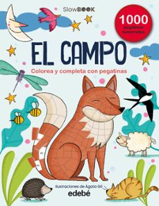 en el campo (1000 pegatinas numeradas) - slowbook-agata gil-9788468376646