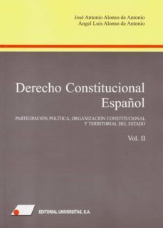 derecho constitucional español (ii)-9788479915346