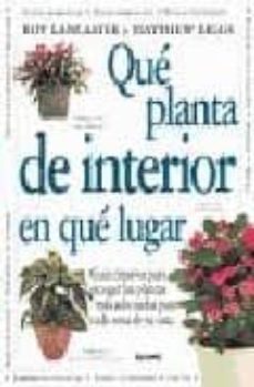 que planta de interior en que lugar-9788480762946