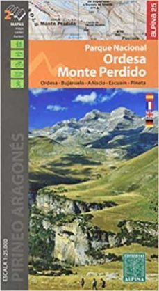 ordesa monte perdido (1:25000) (2 mapas)-9788480908146