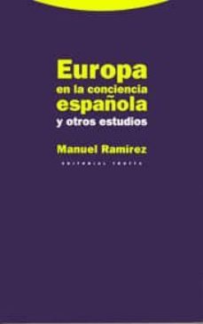 europa en la conciencia española y otros estudios-9788481640946