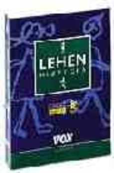 lehen hiztegia= diccionario primaria en euskara (2ª ed.)-9788483320846