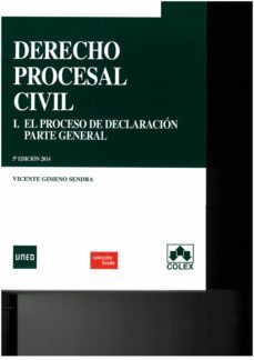 derecho procesal civil i (5ª ed.): parte general-9788483424346