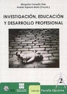investigacion, educacion y desarrollo profesional-9788484255246