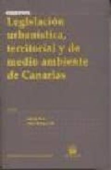 legislacion urbanistica territorial y medio ambiente de canarias-jose suay rincon-9788484569046