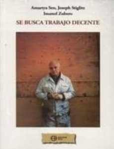 se busca trabajo decente-amartya sen-9788485121946