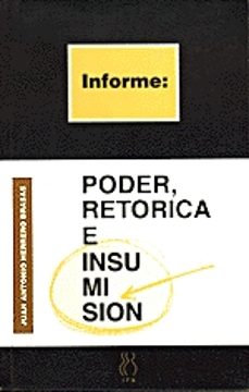 poder, retorica e insumision-juan antonio herrero brasas-9788487524646