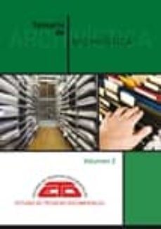 temario de archivistica (vol. 2: historia de las instituciones)-9788489686946