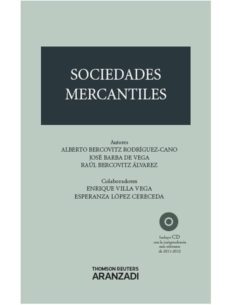 sociedades mercantiles-alberto bercovitz rodriguez cano-9788490145746