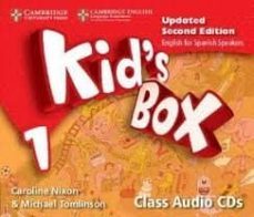 kid's box level 1 class audio cds (4) updatd english for spanish speakers-9788490361146