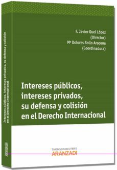 intereses publicos, intereses privados, su defensa y colision en el derecho internacional-9788490591246