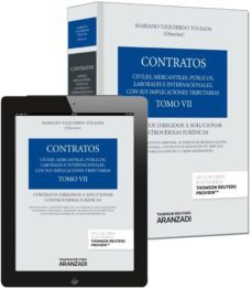 contratos, tomo vii. contratos dirigidos a solucionar controversi as juridicas-mariano yzquierdo tolsada-9788490593646