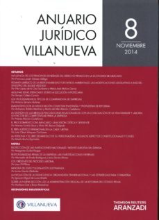 anuario jurídico villanueva-jose maria carabante muntada-9788490598146