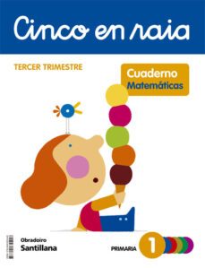 cuaderno de matemáticas 1 tercer trimestre (cinc en raia) (galicia)-9788491855446