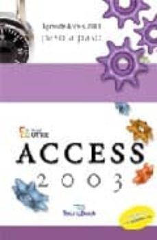 microsoft access 2003 paso a paso-9788496416246