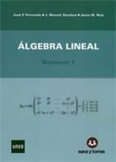 algebra lineal, vol 1-9788496808546