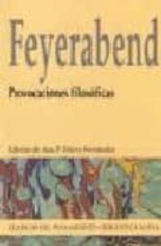 provocaciones filosoficas-paul k. feyerabend-9788497421546