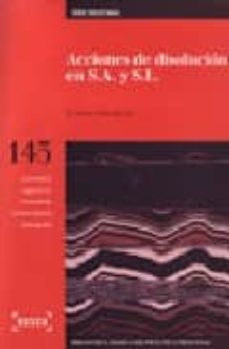 acciones de disolucion en sa y sl (sociedad anonima y limitada) ( incluye disquete)-f. javier avila jarrin-9788497900546