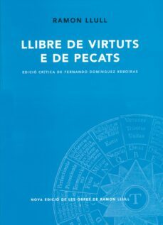 llibre de virtuts e de pecats-ramon llull-9788498830446