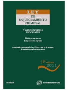 ley de enjuiciamiento criminal (17ª ed.)-9788499030746