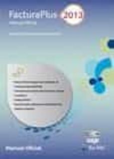 facturaplus 2013. manual oficial-9788499642246