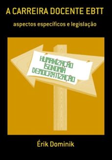 a carreira docente ebtt (ebook)-érik dominik-9788591626946