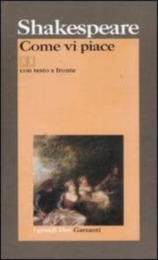 come vi piace: testo inglese a fronte-9788811364146