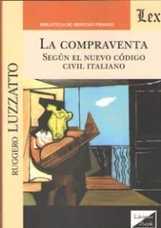 compraventa, la-ruggero luzzatto-9789563926446