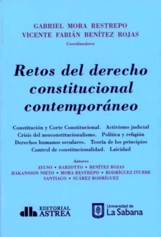 retos del derecho constitucional contemporaneo (ebook)-gabriel mora restrepo-vicente fabian benitez rojas-9789581203246