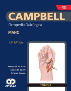 campbell ortopedia quirurgica (tomo 8): mano + e-book y videos-9789804300646