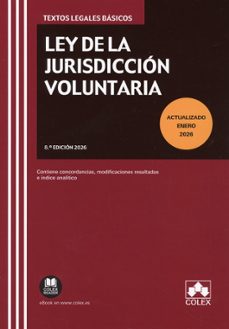 ley de la jurisdiccion voluntaria. 2026-9791370115746