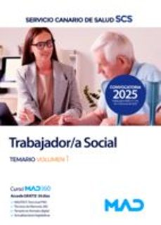 trabajador/a social. temario volumen 1-9791370280246