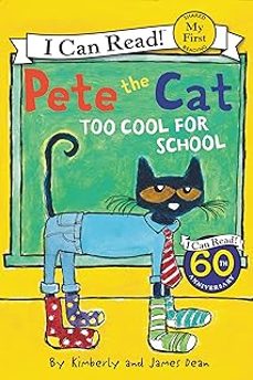pete the cat: too cool for school-james dean-9780062110756